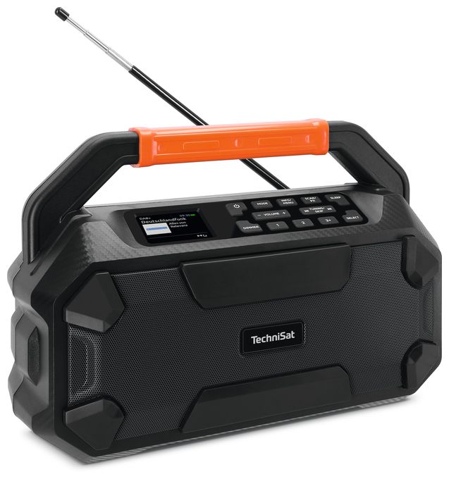 Bluetooth DAB+, FM Radio Tragbar IPX4  DigitRadio 231OD (Schwarz) 