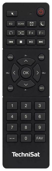 Bluetooth DAB, DAB+, FM Radio  DigitRadio 3 ASA (Schwarz, Silber) 