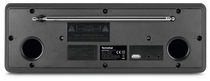 Bluetooth DAB+, FM Radio Persönlich  DigitRadio 370CD (Schwarz) 