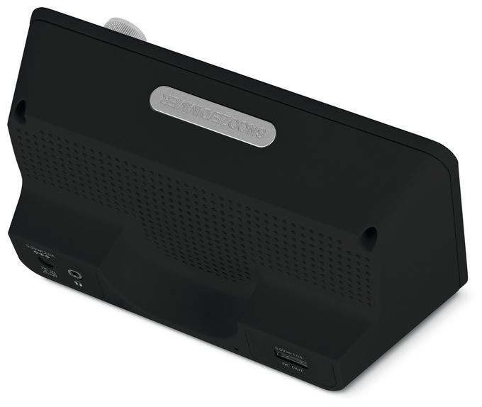 DAB+, FM, VHF Radio Tragbar  Digitradio 50 SE Radiowecker (Schwarz) 