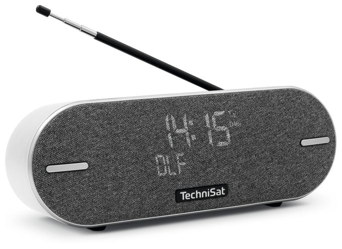 Bluetooth DAB+, FM Radio Tragbar Wasserabweisend IPX5  DigitRadio BT2 (Grau) 