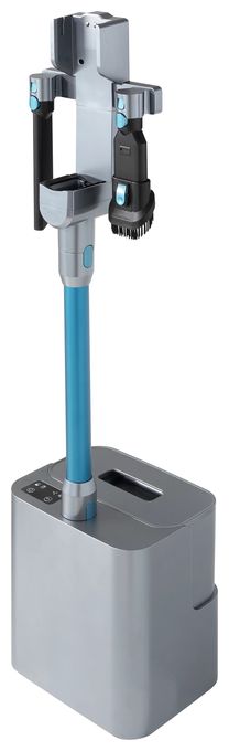 Handstaubsauger mit Staubbeutel bis 60 min Laufzeit 29,6 V HEPA  Technimax AS3 Plus (Blau, Silber) 