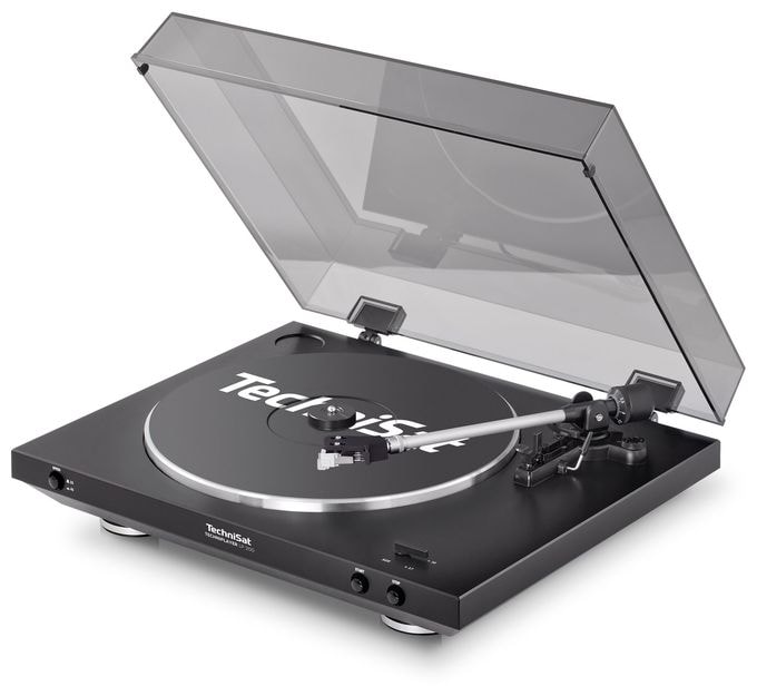 Audio-Plattenspieler mit Riemenantrieb  TechniPlayer LP 200 (Schwarz, Silber) 
