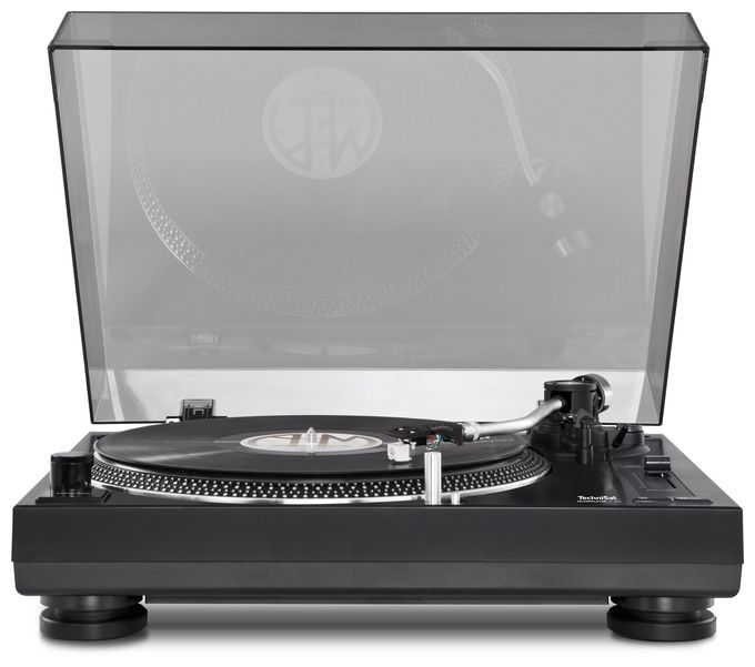 Plattenspieler mit Direktantrieb  TechniPlayer LP 300 (Schwarz, Silber) 