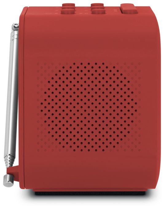 DAB+, FM Radio Persönlich  TechniRadio 40 (Rot) 