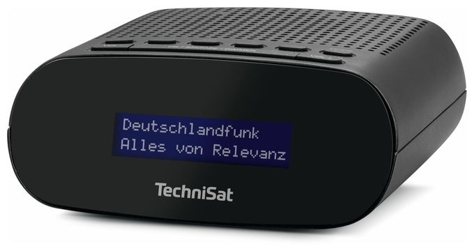 DAB+, FM Radio Uhr  TechniRadio 50 (Schwarz) 