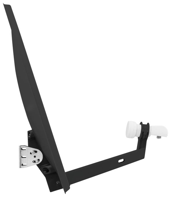 Stahl Sat-Spiegel  TechniTenne 60 (Anthrazit) 