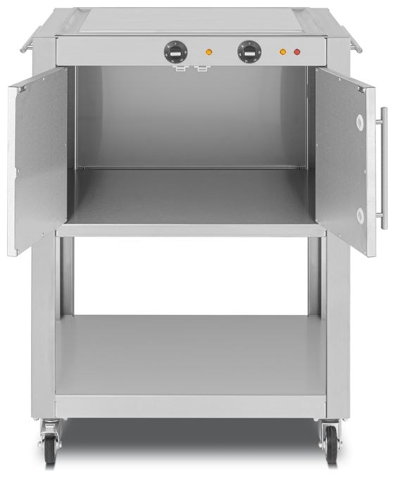 2 Zone(n) 3000 W mit 480 x 410 mm Fläche  Teppinox GW3000 Basic (Edelstahl) 