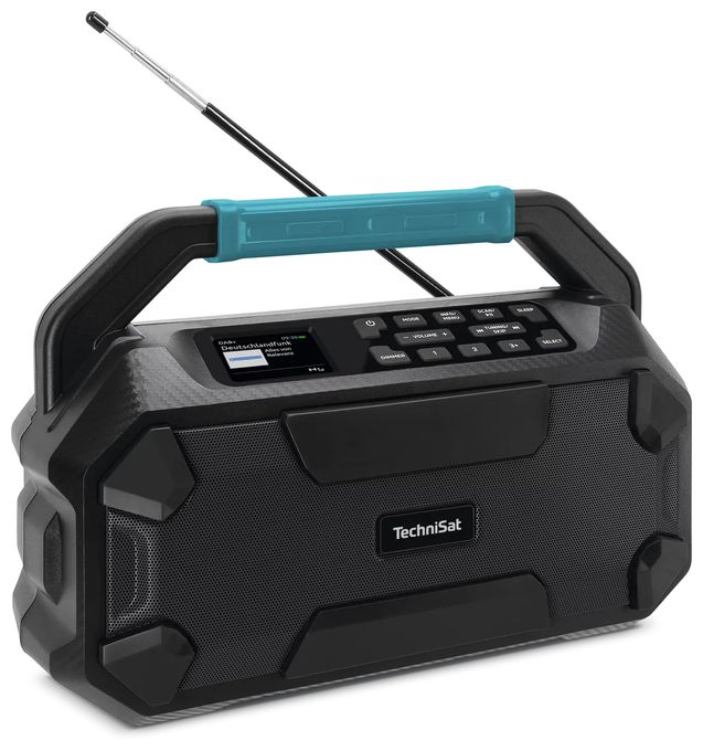 Bluetooth DAB+, FM Radio Tragbar IPX4  Viola 231OD (Schwarz) 