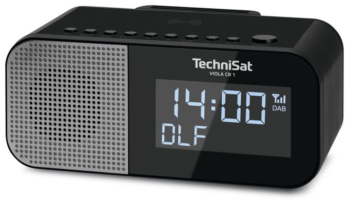 DAB+, FM, VHF Radio Persönlich  Viola CR1 (Schwarz) 