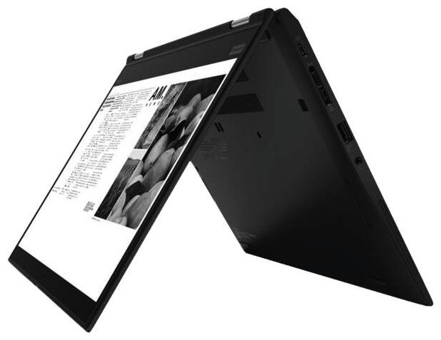 Full HD Notebook 33,8 cm (13.3 Zoll) 1920 x 1080 Pixel 256 GB SSD 4G Windows 11 Pro Intel® Core™ i5 max. 4,2 GHz  Lenovo ThinkPad X13 Yoga Refurbished (Schwarz) 
