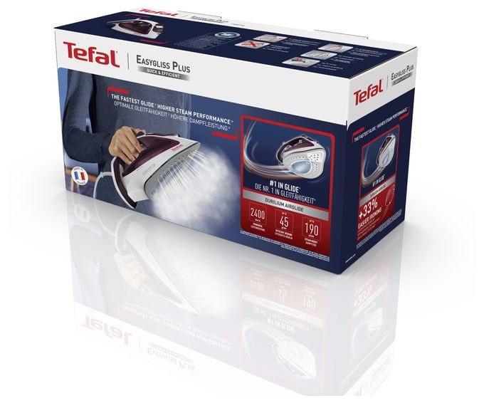 45 g/min Trocken- & Dampfbügeleisen FV5714 EasyGliss Plus 