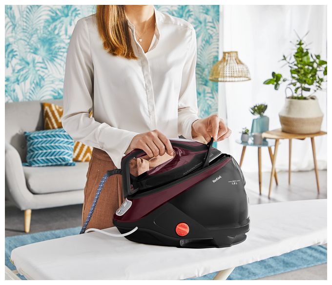 2600 W Dampfbügelstation 550 g/min  GV9230 Pro Express Protect (Schwarz, Burgund) 