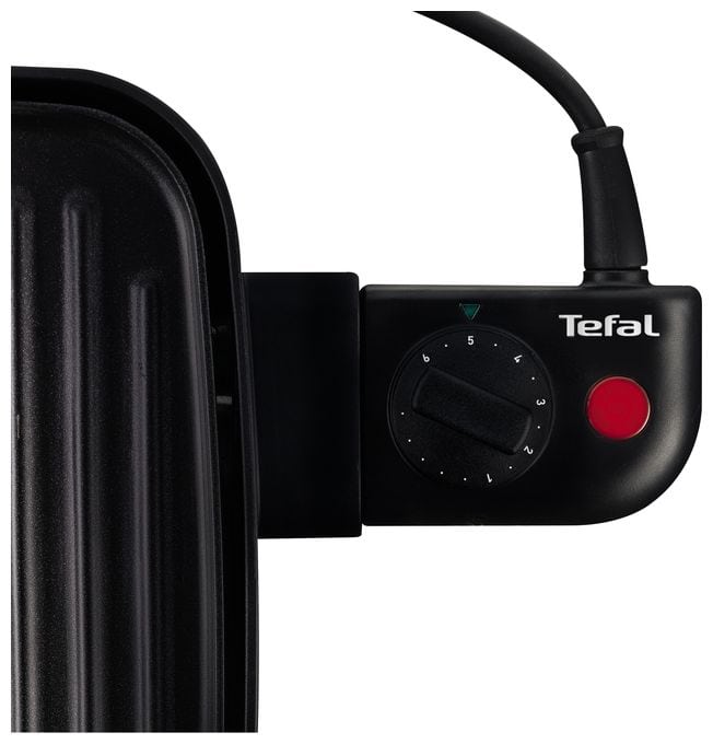 mit 190 x 235 mm Fläche  TG3918 Malaga Tischgrill (Schwarz) 