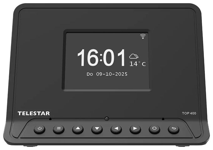 Bluetooth DAB+, FM Radio Internet  Top 400 (Schwarz) 