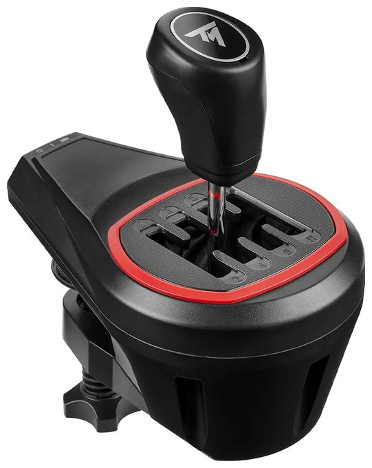 Analog / Digital Lenkrad + Pedale + Schalthebel für PlayStation 5, PC  T248R Shifter Pack (Schwarz) 