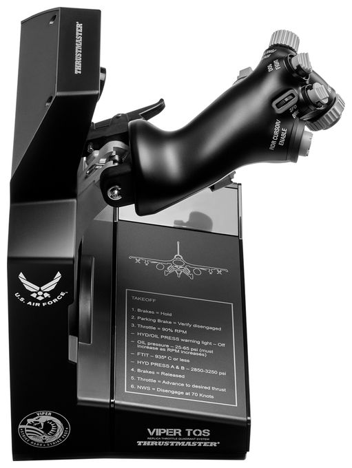 Analog / Digital Flugsimulation für PC  Viper TQS (Schwarz) 