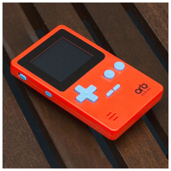  Retro Pocket Games mit über 100 Spielen (Rot) 