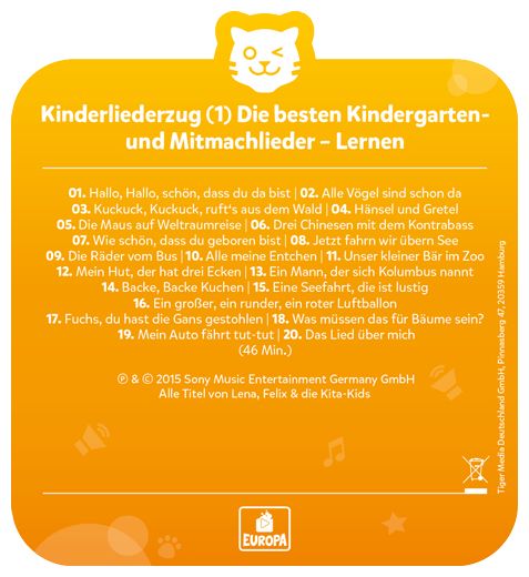 Kinderliederzug (1): Die besten Kindergarten- und Mitmachlieder - LERNEN 