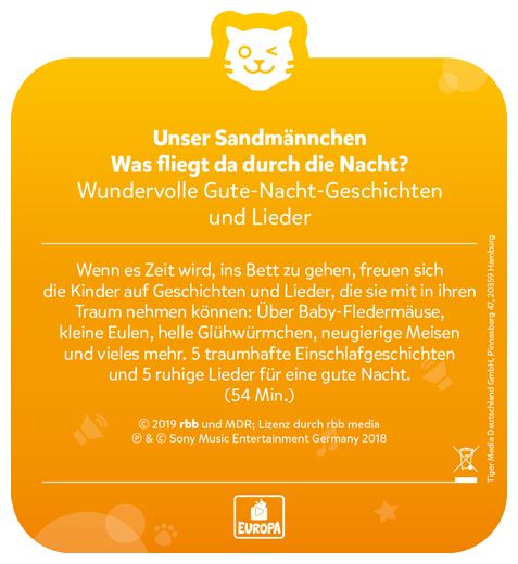 Unser Sandmännchen (16): Was fliegt da durch die Nacht 