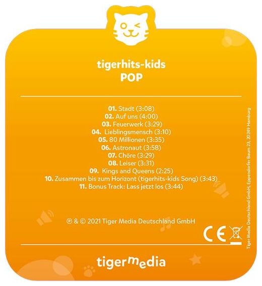 tigerhits-kids: POP 