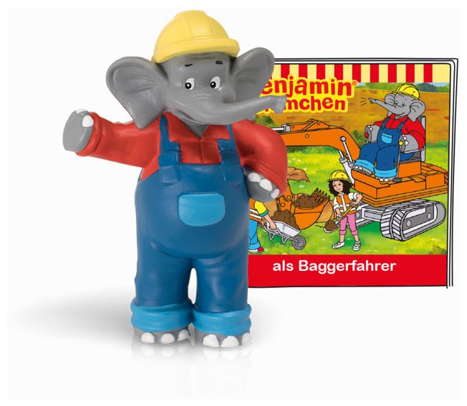 41 min (Blau, Grau, Rot, Gelb) 01-0014 Benjamin Blümchen - Benjamin als Baggerfahrer 