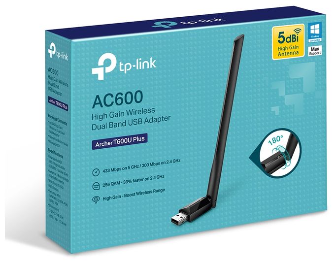 600 Mbit/s Archer T600U Plus 