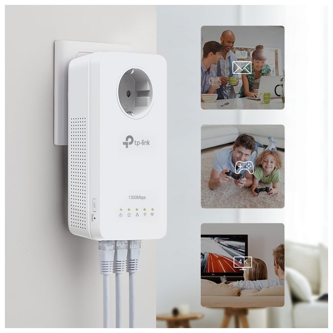 1300 Mbit/s WiFi 5 TL-WPA1300PKIT 