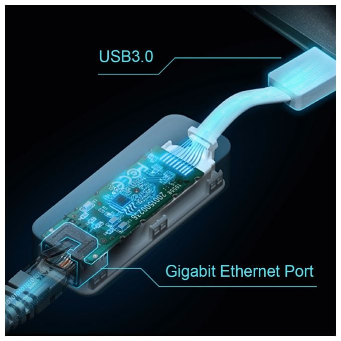 1000 Mbit/s UE300 USB-3.0-auf-Gigabit-LAN-Konverter 