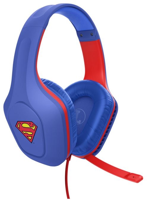 Over Ear Kopfhörer Kabelgebunden  GXT415SM Zirox (Blau, Rot) 