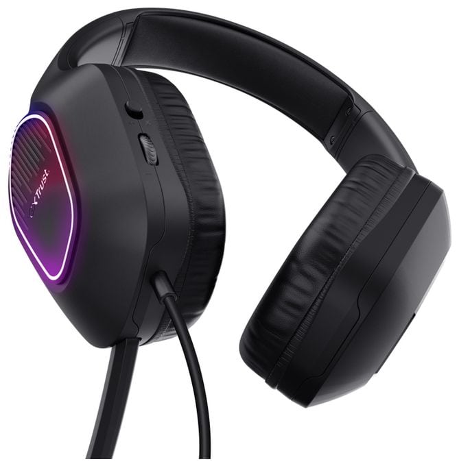 Ohraufliegender Kopfhörer Kabelgebunden USB Typ-A  GXT416 Zirox (Schwarz) 