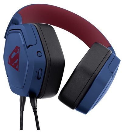 Over Ear Kopfhörer Kabelgebunden  GXT492SM Carus (Blau, Rot) 