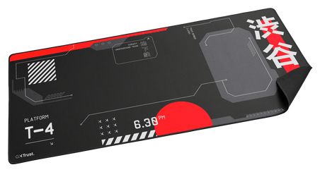 Mauspad  GXT759 XXL (Schwarz, Rot) 