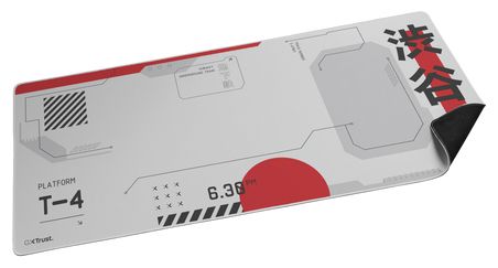 Mauspad (Schwarz, Grau, Rot, Weiß) GXT759 XXL 