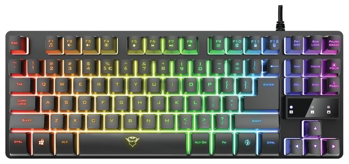 LED Gaming Tastatur USB  GXT794 (Schwarz) 