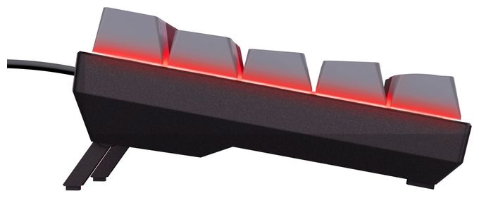 RGB-LED Gaming Tastatur USB  GXT867 Acira (Schwarz, Grau) 