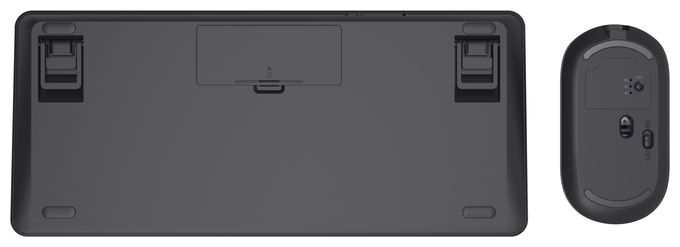 Büro Tastatur RF Wireless + Bluetooth  Lyra (Schwarz) 