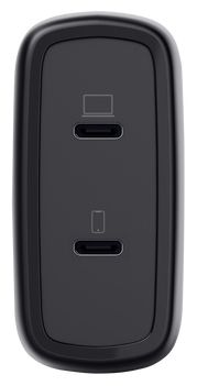 Maxo USB-C-GaN-Ladegerät 65 W mit 2 Anschlüssen 