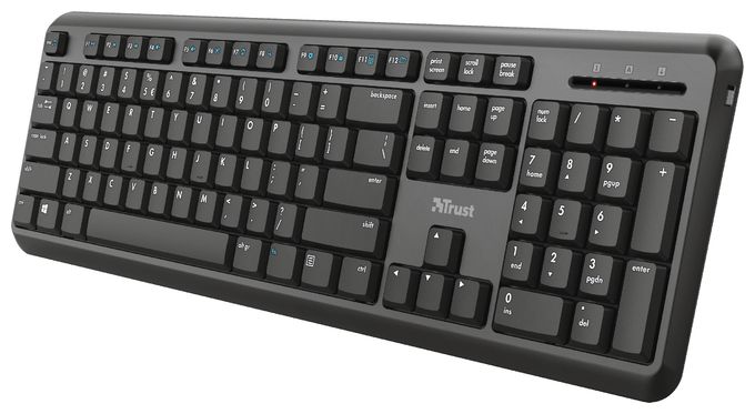 Büro Tastatur RF Wireless 2.4 GHz  Ody (Schwarz) 