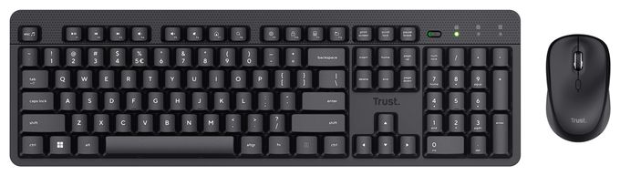 Büro Tastatur RF Wireless  Ody II (Schwarz) 