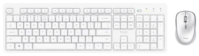 Heimbüro Tastatur RF Wireless  Ody II (Weiß) 