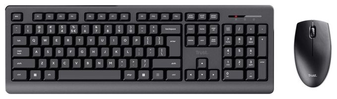 Büro Tastatur RF Wireless  Primo (Schwarz) 