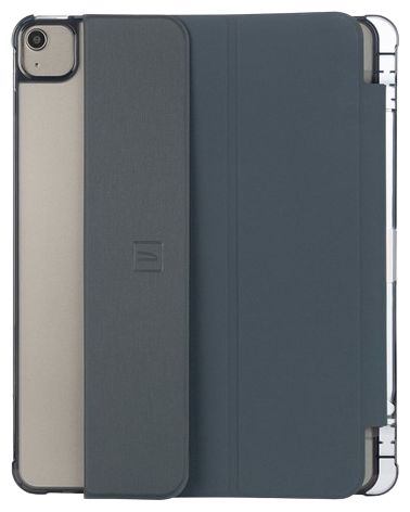Folio aus Kunststoff für Apple iPad Pro 12.9" 4th gen. 2020 iPad Pro 12,9" 5th gen. 2021 iPad Pro 12,9" 6th gen iPad Air 13 M2 (2024) bis 33 cm (13") Schockresistent (Grau) IPDA13M2ST-BBK 