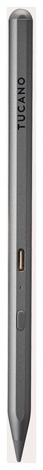 Bluetooth Eingabestift für Apple iPad 7.-10.Gen/iPad Air 10,9 3.-5.Gen/iPad Pro 11 1.-5.Gen/iPad Pro 12,9 3.-6.Gen/iPad mini 5.-7.Gen/iPad Air 11/13 M2/M3 Grau Pencil 3 