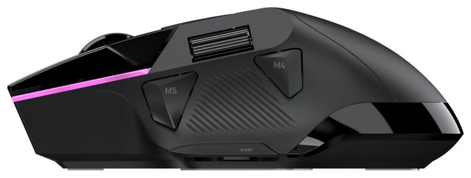 30000 DPI Gaming Maus Optisch  Command Series MC5 Wireless (Schwarz) 