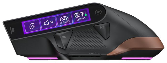 30000 DPI Gaming Maus Optisch  Command Series MC7 Wireless (Schwarz) 