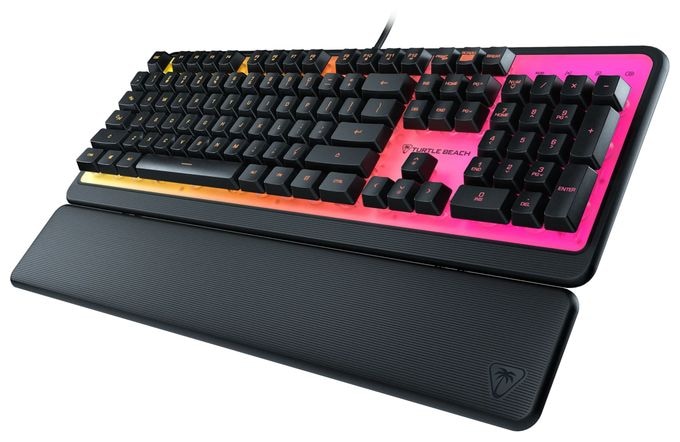 LED Gaming Tastatur USB  Magma (Schwarz) 