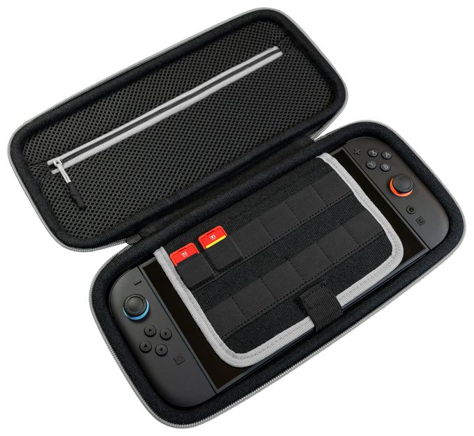 PlayTrek Etui Offiziell von Nintendo lizenzierte Reiseetui zum Schutz deiner Nintendo Switch 2, Weiß 