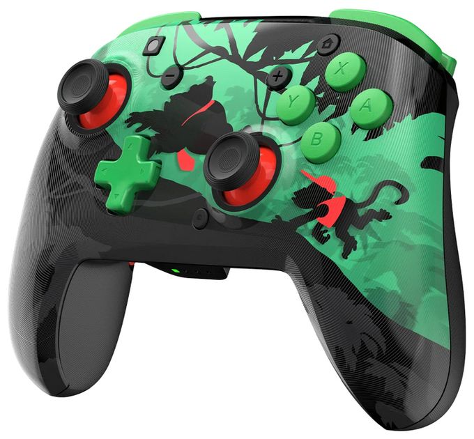 Gamepad für Nintendo Switch, Nintendo Switch 2, Nintendo Switch Lite, Nintendo Switch OLED  Rematch (Schwarz, Grün) 