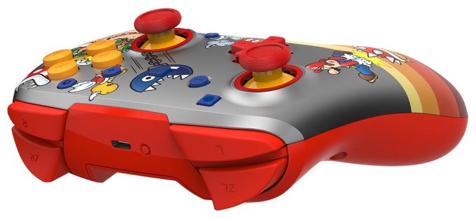 Digital Gamepad für Nintendo Switch, Nintendo Switch 2, Nintendo Switch Lite, Nintendo Switch OLED  Rematch Wireless Controller Super Mario: Koopa Troop (Mehrfarbig) 